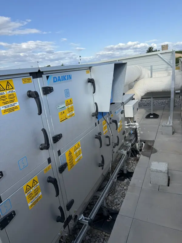 Centrale de traitement d'air en terrasse